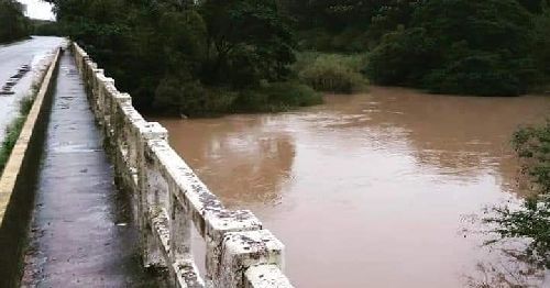 Toda a chuva de setembro em apenas 72h já reflete na subida de rios em Barra do Ribeiro